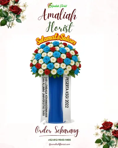 Standing Flower di Kawasan Industri Kendal
